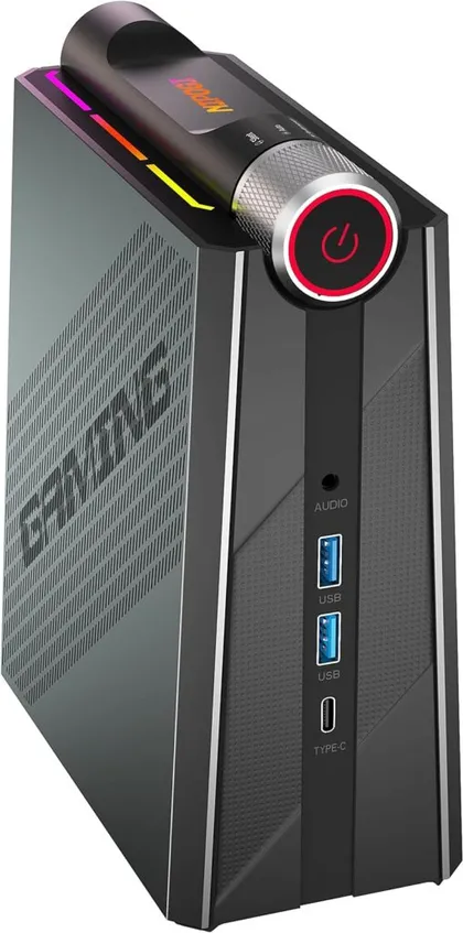 NiPoGi AM08PRO Mini PC Gaming, AMD Ryzen 7 7735HS(hasta 4,75GHz), 32GB DDR5 512GB SSD