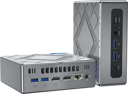NiPoGi Mini PC, i5-12450H (hasta 4,4 GHz), 32GB DDR4 512GB M.2 NVMe SSD