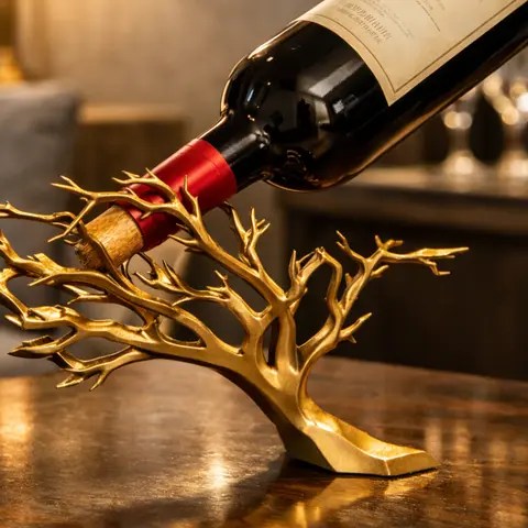 Soporte para vino — modelo STL para imprimir en 3D