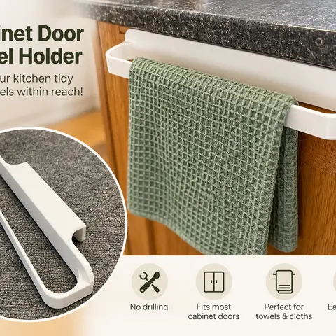 Sujeta trapos de cocina — modelo STL para imprimir en 3D