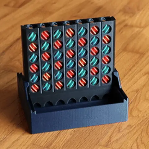 4 en raya — modelo STL para imprimir en 3D