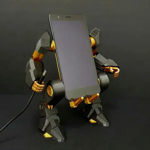 Soporte robótico para móvil — modelo STL para imprimir en 3D