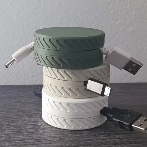 Enrollador de cables — modelo STL para imprimir en 3D
