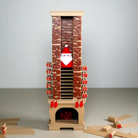 Calendario de adviento — modelo STL para imprimir en 3D