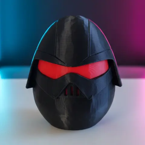 Huevo de Darth Vader — modelo STL para imprimir en 3D
