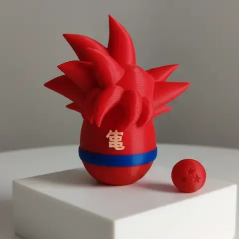 Huevo de Goku — modelo STL para imprimir en 3D