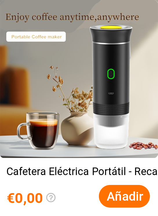 Cafetera portátil Expresso
